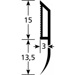 Fermo Di Sovrapposizione Pvc Romus 2412 Sezione.png